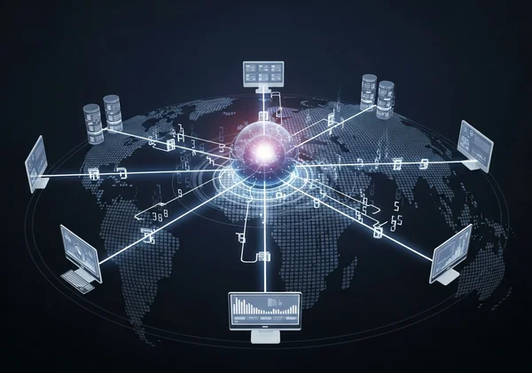 Atomic time synchronization via NTP, global network